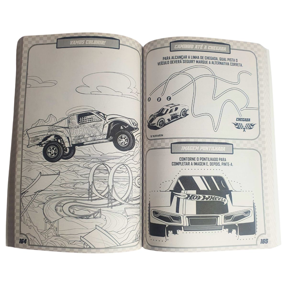 Kit Livro Hot Wheels - 365 Atividades E Desenhos Para Colorir + Kit Mini Carro Colors Kit Livro Hot Wheels - 365 Atividades E Desenhos Para Colorir + Kit Mini Carro Colors